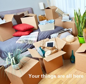 Your things are all here